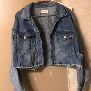 Cropped Jean Jacket